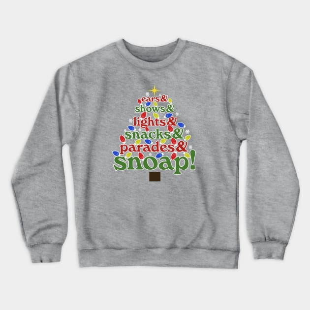 Very Merry Xmas Things Crewneck Sweatshirt by PopCultureShirts